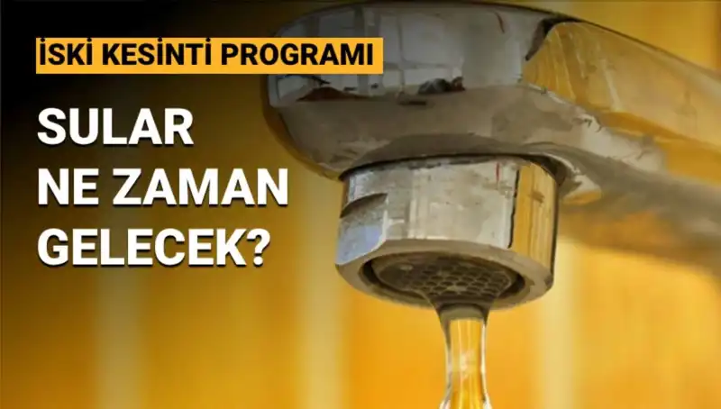 İSKİ Su Kesintisi 14 Mayıs Programı: Üsküdar ve Ümraniye'yi Etkileyecek Detaylar