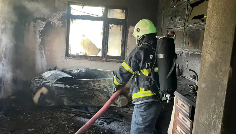 Yangın Mutfağında Patlayan Olay, Her Şeyi Kül Etti