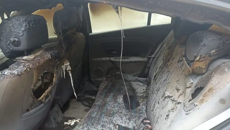 Esenyurt'ta Tehdit ve Şantaj Olayı: Arabasını Yakan Şahıs Yakalandı