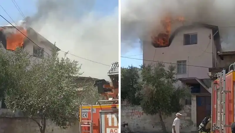 Hatay'da Korkunç Yangın: 3 Yaşındaki Çocuk Hastaneye Kaldırıldı