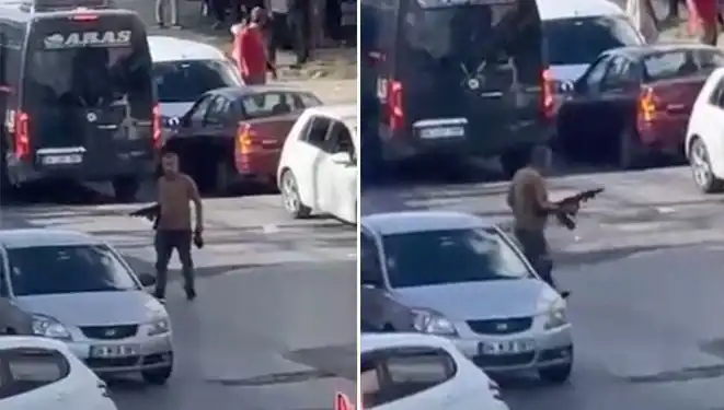 Başakşehir'de Pompalı Tüfekle Sokakları Tehdit Eden Olay!