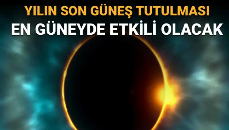 Yılın Son Güneş Tutulması Eylül Ayında Gerçekleşecek!