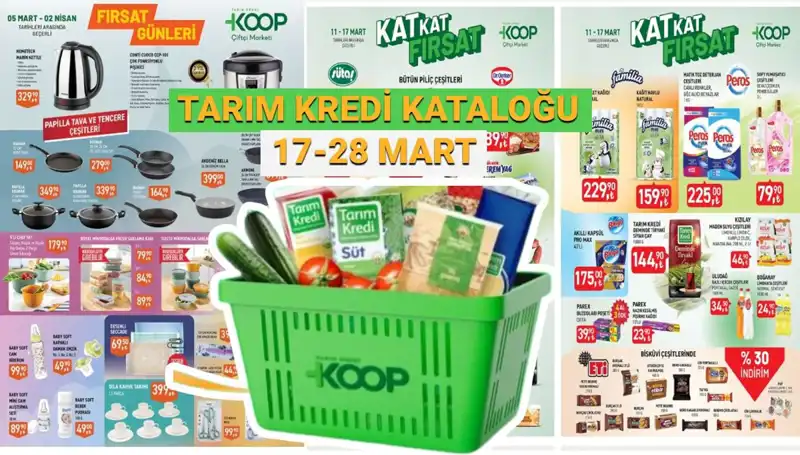 Tarım Kredi Kooperatif Marketleri'nde Indirimli Ürünler Kaçırılmayacak Fırsatlar Sunuyor!