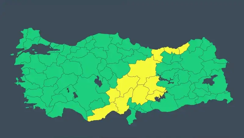 Türkiye’nin 11 İlinde Sağanak ve Fırtına Tehlikesi: Hazırlıklı Olun!