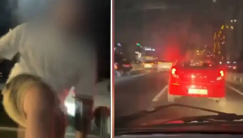 Trafik Magandasının O anları Kameraya Yansıdı: Korkunç Kaza!