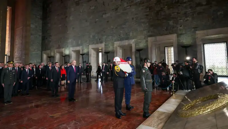 Devletin Zirvesi Anıtkabir’de Buluştu, Atatürk’ü Andı
