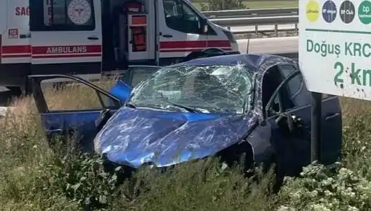 Kontrolden Çıkan Araç Takla Attı: Kaza Anının Detayları ve Yaralılar