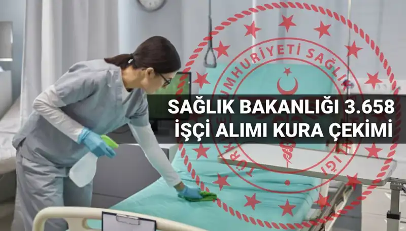 2025 Sağlık Bakanlığı Kurumu İşçi Alımı Kura Tarihleri Açıklandı