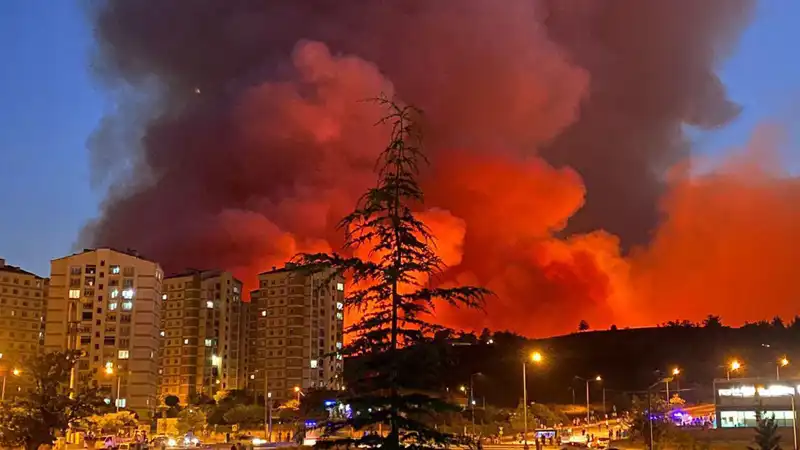 Bursa’da Yangın Alarmı: Şehir Dumanla Kaplandı, Acil Durum İlan Edildi!