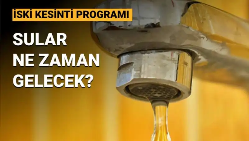 İstanbul’un Su Kesintisi Programı: 3 Mayıs’ta Hangi İlçelerde Su Yok?